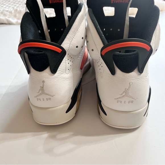 Air Jordan 6 Retro Gatorade Shoes Sneakers Like Mike Orange 384664-145 Sz 12 - Picture 7 of 13